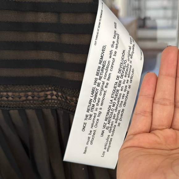 Tadashi Shoji Nyssa Bishop Sleeve Dress Size 00 - Picture 3 of 6